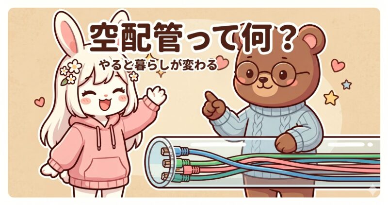 LAN空配管とは何かの解説