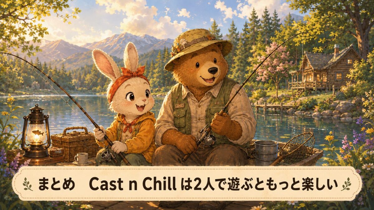 まとめ Cast n Chill は2人で遊ぶともっと楽しい