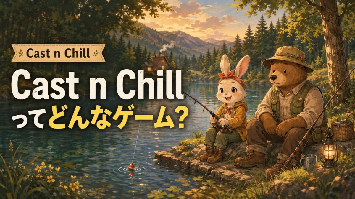 Cast n Chill ってどんなゲーム？