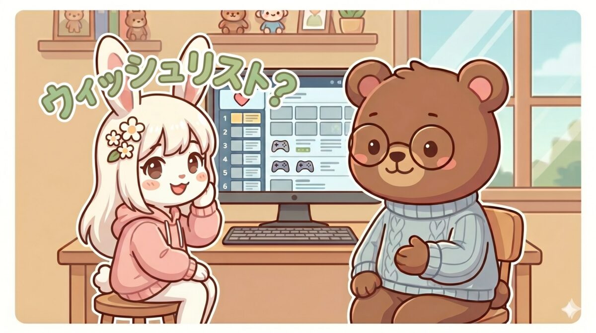 Steamウィッシュリストって何？なぜ使うと得なのか
